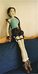 Lara doll done by Titia
