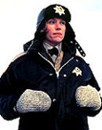 Frances McDormand from the film 'Fargo'