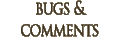 bugs & comments
