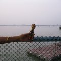 Hussain Sagar Lake seen from Lumbini Park